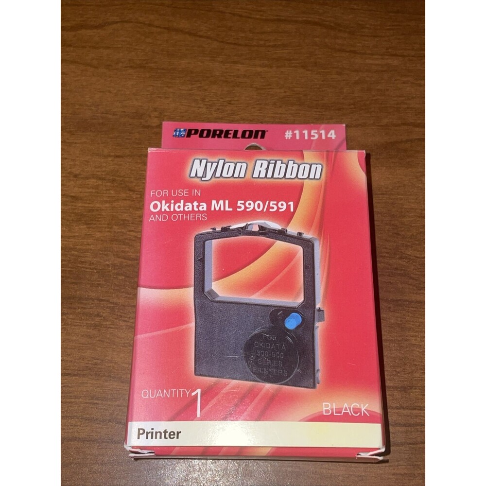 PORELON Printer Ribbon for Okidata ML 590/ 591 Part # 11514